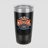 2023 Motorcycle Cannonball Flag 20oz Ringneck Tumbler