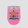 2023 Motorcycle Cannonball Flag Stemless Wine Tumbler