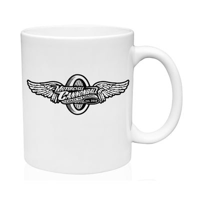 Motorcycle Cannonball Winged Wheel 11oz Mug