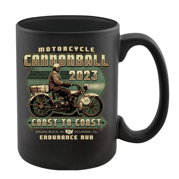 2023 Motorcycle Cannonball Coast To Coast 15oz Mug