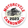 2023 Motorcycle Cannonball Sticker Pack