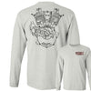 JD Cutaway Cannonball Script Long Sleeve