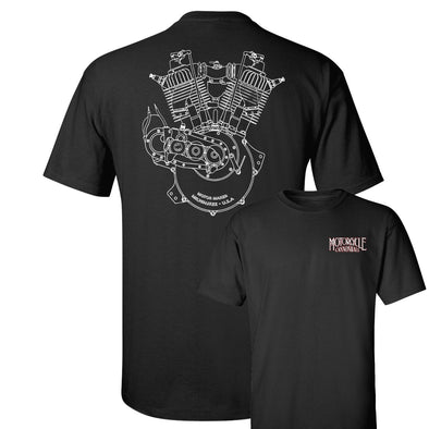 JD Cutaway Cannonball Script Tee
