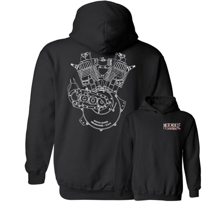 JD Cutaway Cannonball Script Hoodie