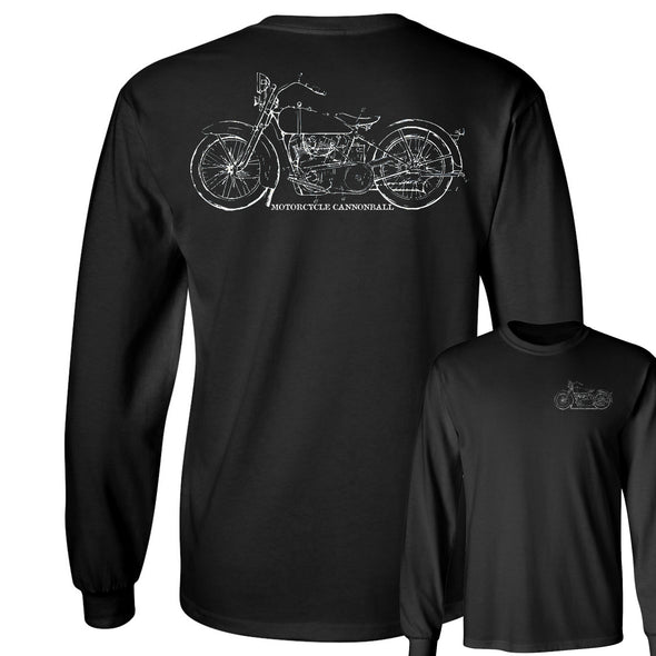 Motorcycle Cannonball JD Long Sleeve