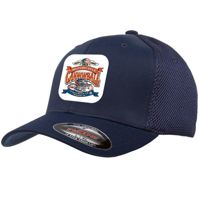 2023 Motorcycle Cannonball Flag Flexfit Hat