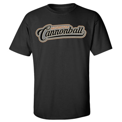Motorcycle Cannonball Front Design Tee