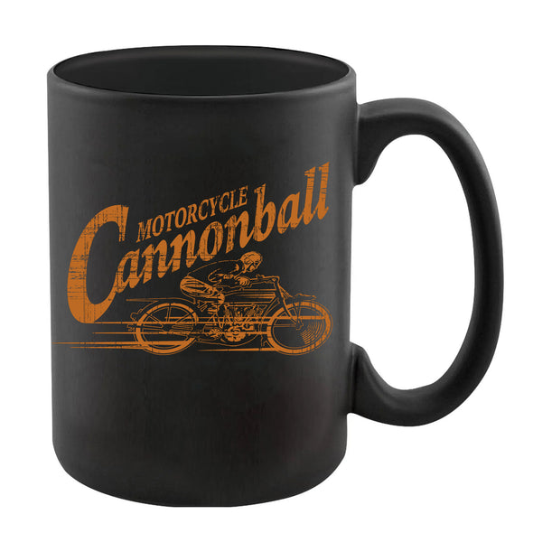 Motorcycle Cannonball Rider 15oz Mug