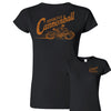 Motorcycle Cannonball Rider Women's Tee