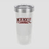 Motorcycle Cannonball Script 20oz Ringneck Tumbler