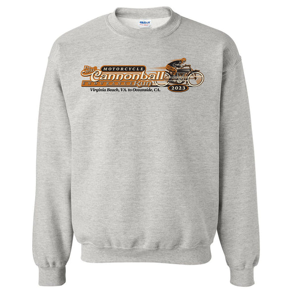 2023 Motorcycle Cannonball Endurance Run Sweatshirt