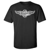 Motorcycle Cannonball Winged Wheel Tee