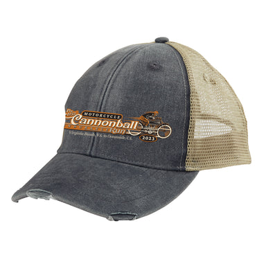 2023 Motorcycle Cannonball Horizontal Logo Hat
