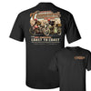 2023 Motorcycle Cannonball Coast to Coast Pre 33 Tee
