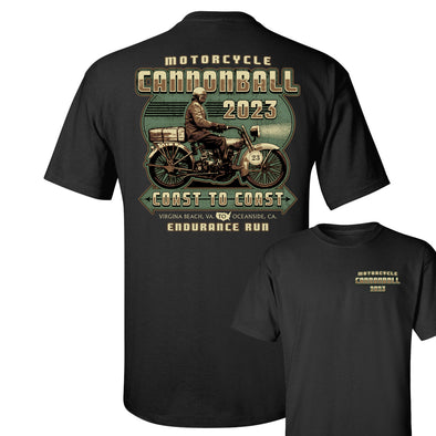 2023 Motorcycle Cannonball Coast to Coast Tee