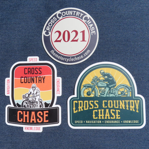 2021 Cross Country Chase Sticker Pack