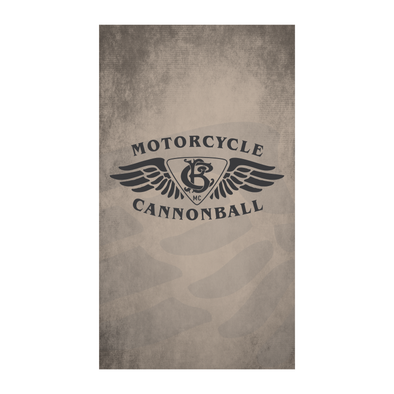 Motorcycle Cannonball Seamless Multifunctional Headwear - Winged Badge Logo