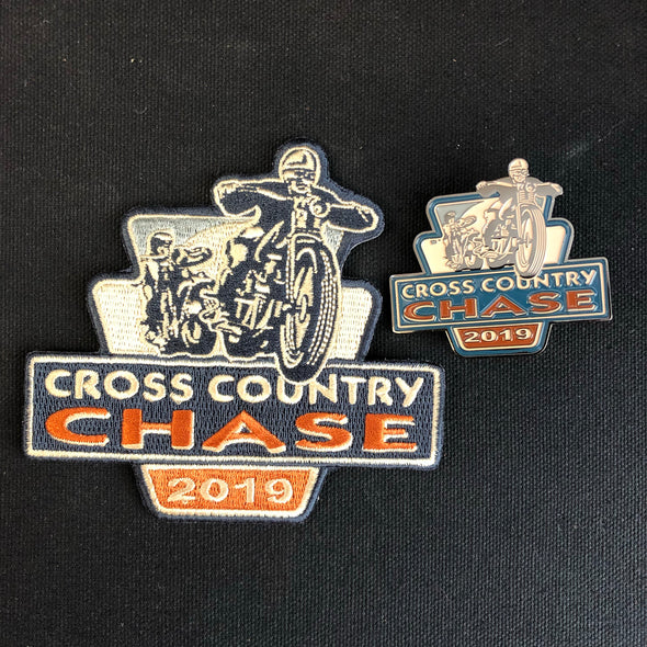 2019 Cross Country Chase Pin / Patch Combo