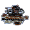 2018 Motorcycle Cannonball Pin / Patch Combo