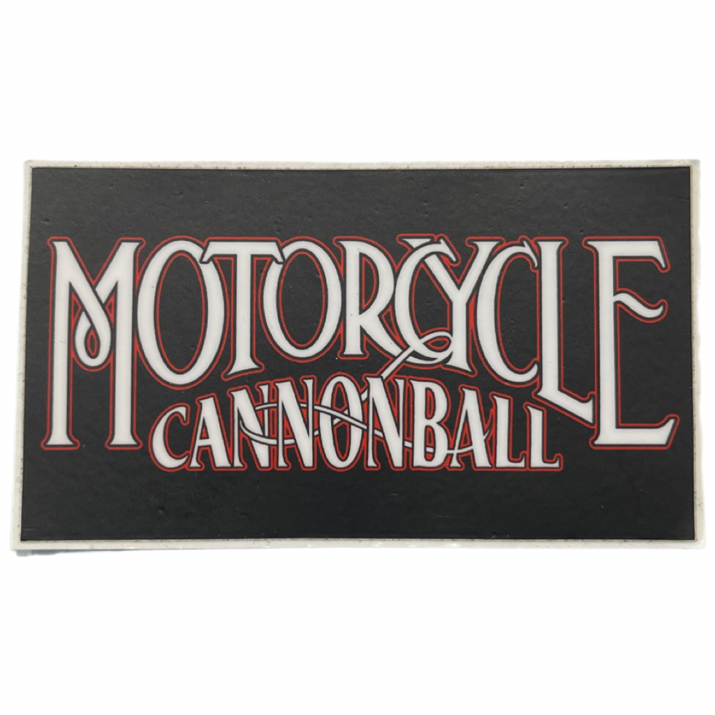 2023 Motorcycle Cannonball Vehicle / Trailer Decal available in 6 and
